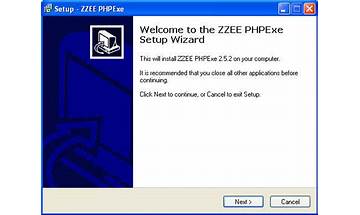 ZZEE PHPExe for Windows - Download it from Habererciyes for free